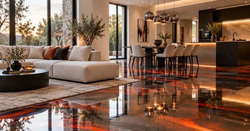 How Much Does Metallic Resin Flooring Cost in the UK