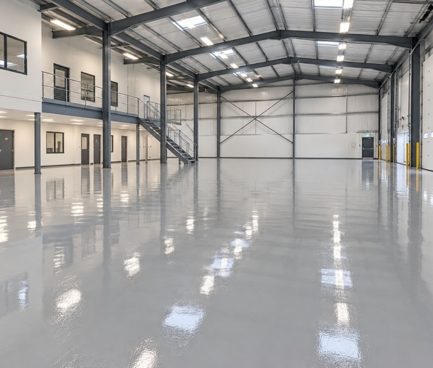 Our Resin Flooring Works for Food Production, Commercial Kitchens and Distribution Centres