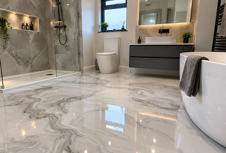Resin Flooring for Bathrooms