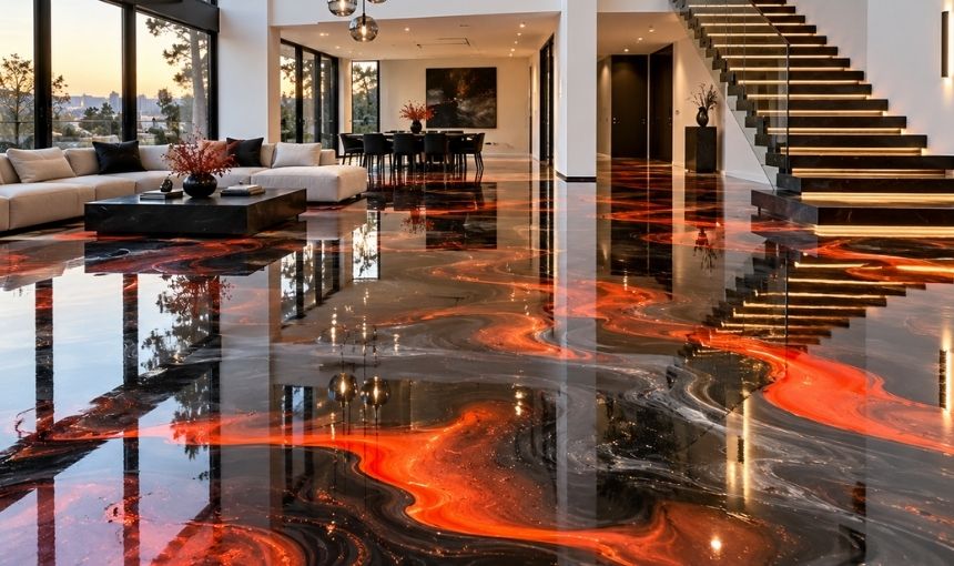 What Problems Does a Metallic Epoxy Floor Solve for Your Space