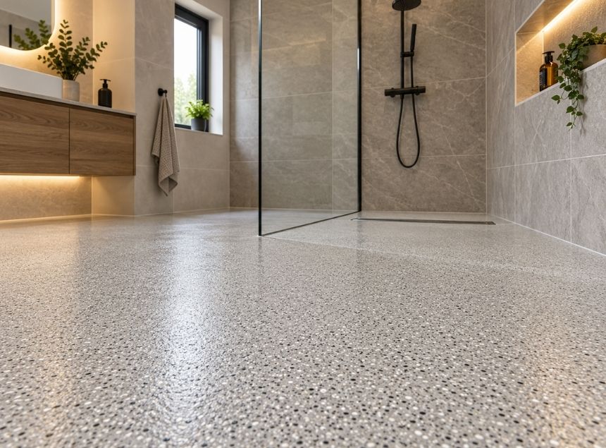 Which resin we use for your bathroom and why it matters