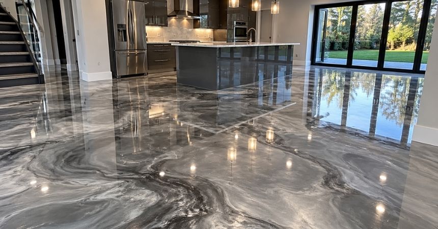 Why Do Metallic Epoxy Floors Look So Different From Every Other Surface