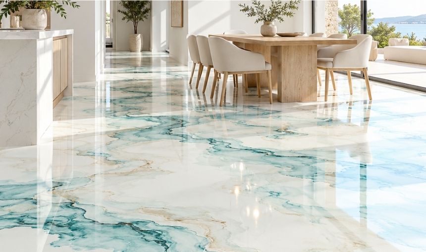 You Can Choose Any Image, Finish and Style for Your 3D Epoxy Floor